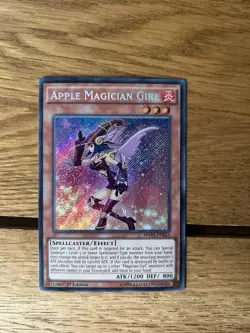 MVP1-ENS15 Apple Magician Girl Secret Rare 1st Edition Mint YuGiOh Card - Image 1