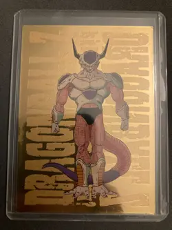 Dragon Ball Z 1999 FUNimation Dragon Ball z Gold Frieza G-9 Card - Image 1