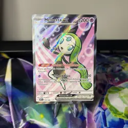 Pokemon TCG Meloetta EX Card 159/086 Sv: Black Bolt Full Art - Image 1