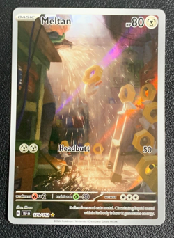 Meltan 179/162 Temporal Forces Illustration Rare Pokemon TCG Card NM - Image 1