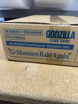 Godzilla Card Game | G: Monsters Raid Again VOL 2 Sealed Case English Version - Image 4