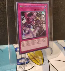 Yu-Gi-Oh Card - SHVA-EN015 - NINJITSU ART OF MIRAGE-TRANSFORMATION (secret rare) - Image 1