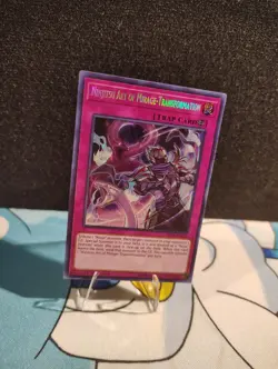 Yu-Gi-Oh Card - SHVA-EN015 - NINJITSU ART OF MIRAGE-TRANSFORMATION (secret rare) - Image 4