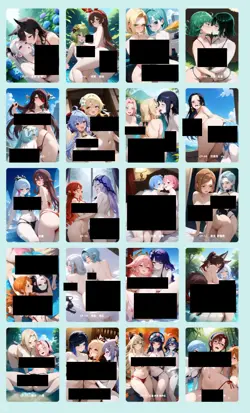 Full Pond of Squirting Spicy Booster Box Trading Cards Anime Waifu US stock - Image 4