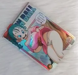 Bulma Sexy Beauty DRAGON BALL Silver Anime ACG Waifu Holo Card - Image 2
