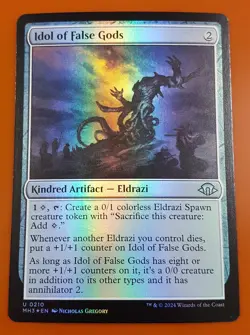 1x Idol of False Gods | FOIL | Modern Horizons 3 | MTG Magic Cards - Image 1
