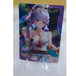 Goddess Story Kamisato Ayaka Genshin Impact SSR Holo Anime Waifu Trading Card - Image 1