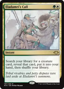 Light Play, English - 1 x Eladamri's Call - Foil Modern Horizon - Image 1