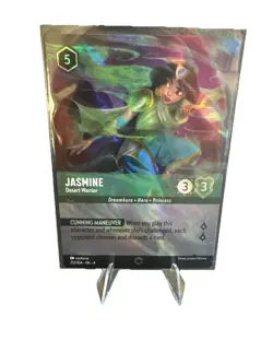 Jasmine Desert Warrior ENCHANTED Lorcana Ursula’s Return 212/204 NM - Image 1