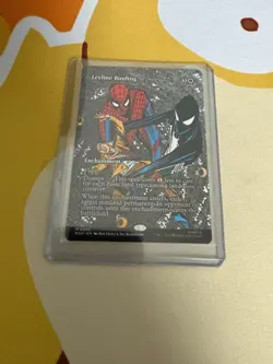 MTG Leyline Binding 0002 (Borderless) NON FOIL Spider Man MYTHIC - Image 1