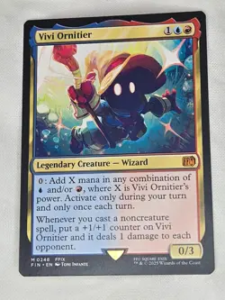 Vivi Ornitier Magic The Gathering: Final Fantasy M 0248 Mythic Rare Non-Foil - Image 1