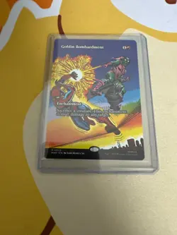MTG Goblin Bombardment 0023 (Borderless) NON FOIL Spider Man MYTHIC - Image 1