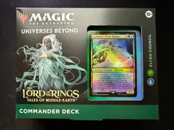 MTG Lord Of The Rings Universes Beyond Commander Deck - Elven Council NEW - Image 1