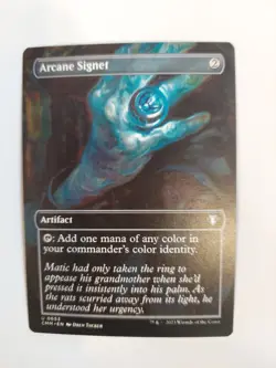 Arcane Signet (Borderless) Commander Masters Regular - Image 1