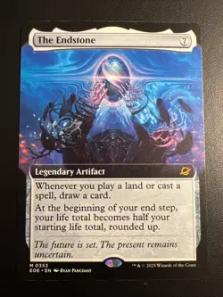 Magic The Gathering MTG The Endstone #0353 Extended Art Edge of Eternities - Image 1