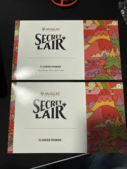 Magic the Gathering MTG Secret Lair Flower Power FOIL & NON-FOIL Set! NEW/SEALED - Image 1