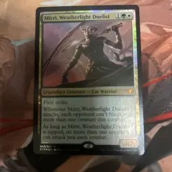 MTG Mirri, Weatherlight Duelist (43/332) Commander 2017 LP FOIL - Image 1