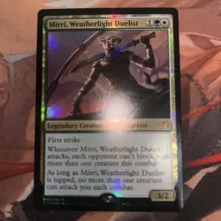 MTG Mirri, Weatherlight Duelist (43/332) Commander 2017 LP FOIL - Image 2