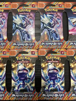 Pokemon TCG Black and White Plasma Blast Sleeved Booster Pack Lot of 12 Sealed - Image 3