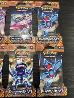 Pokemon TCG Black and White Plasma Blast Sleeved Booster Pack Lot of 12 Sealed - Image 4