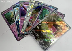 Gholdengo ex Snorlax Arven Holo Reverse Holo 100+ Pokemon Card Lot Modern S&V - Image 5