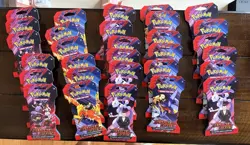 30 Pokemon Destined Rivals Sleeved Booster Pack SV10 [ LOT OF 30] Sealed New - Image 1