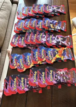 30 Pokemon Destined Rivals Sleeved Booster Pack SV10 [ LOT OF 30] Sealed New - Image 2