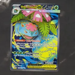 Pokemon TCG - Mega Venusaur ex 155/132 Ultra Rare - Mega Evolution - Image 1