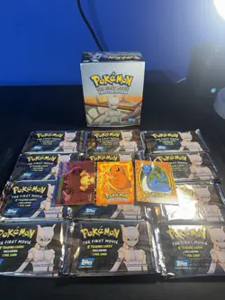Topps 1998 Pokemon The First Movie Booster Box - 33 Packs - Image 1