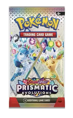 Pokemon TCG Scarlet and Violet Prismatic Evolutions Booster Pack Sealed X1 - Image 2
