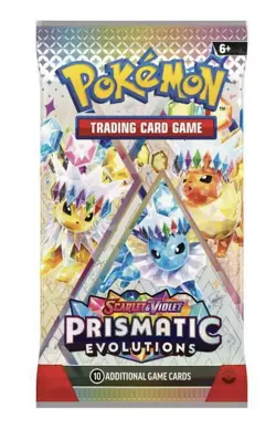 Pokemon TCG Scarlet and Violet Prismatic Evolutions Booster Pack Sealed X1 - Image 3