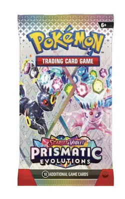 Pokemon TCG Scarlet and Violet Prismatic Evolutions Booster Pack Sealed X1 - Image 4