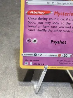 Mew 011/025 Pokemon TCG Celebrations NM Holo Rare - Image 5