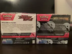 MEGA EVOLUTIONS ENHANCED BOOSTER BOX & DESTINED RIVALS BOOSTERBOX FACTORY SEALED - Image 2