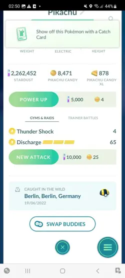 Pokemon Go Shiny Pikachu TCG Hat - Image 2