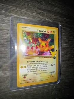Pokemon Pikachu TCG Birthday Celebrations 25th Anniversary 2021 NM-M Condition - Image 2