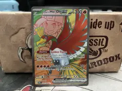 Ethan’s Ho-Oh ex Full Art Ultra Rare 209/182 Pokemon Destined Rivals - Image 1