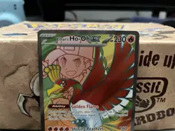 Ethan’s Ho-Oh ex Full Art Ultra Rare 209/182 Pokemon Destined Rivals - Image 2