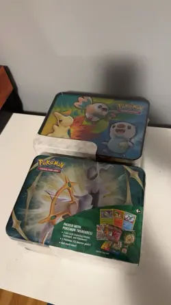 Pokemon TCG Arceus Collector Chest Lunchbox Tin Spring 2022 NEW/FACTORY SEALED - Image 2