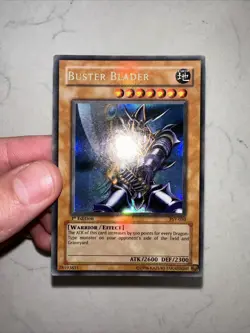 Buster Blader PSV-050 1st Ed NM Ultra Rare 050 Yugioh 2002 - Image 1