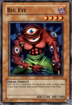 Big Eye - DB1-EN152 - LP - YuGiOh - Image 1