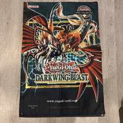 Yu-Gi-Oh! Darkwing Blast OTS Promotional Banner Konami - Image 1