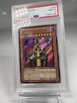 2010-2017 Yu-Gi-Oh! PSV-000 reprint Reprint Jinzo PSA NM-MT 8 YUGIOH - Image 2