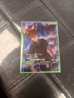Gundam Card Game Duo Maxwell GD01-090 R+ Foil Alternate Art Alt Newtype Rising - Image 1