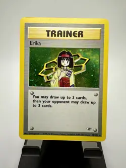 Trainer Erika Gym Heroes Holo NM/LP Pokemon TCG Card 16/132 - Image 1