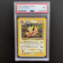 JOLTEON 4/64 | PSA 9 | Jungle Holo WOTC Graded Pokemon Card - Image 1