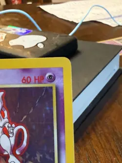 Pokemon TCG Mewtwo Base Set Holo Rare Card 10/102 Vintage - Image 2