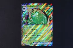 Sinistcha ex 023/167 Holo Shiny Pokemon TCG Card Twilight Masquerade NEAR MINT - Image 1