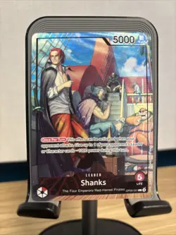 Shanks One Piece PSA Magazine Promo Card OP09-001 July Edition - Image 1