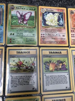 Pokemon Vintage Cards Fossil, Jungle, team rocket and Base 31 cards in total - Image 3